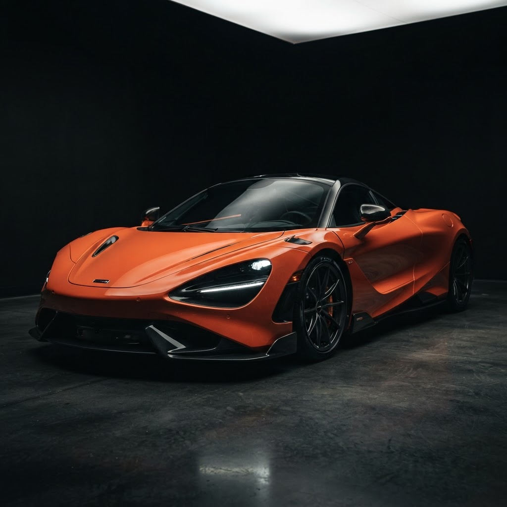 Clean, glossy exterior finish